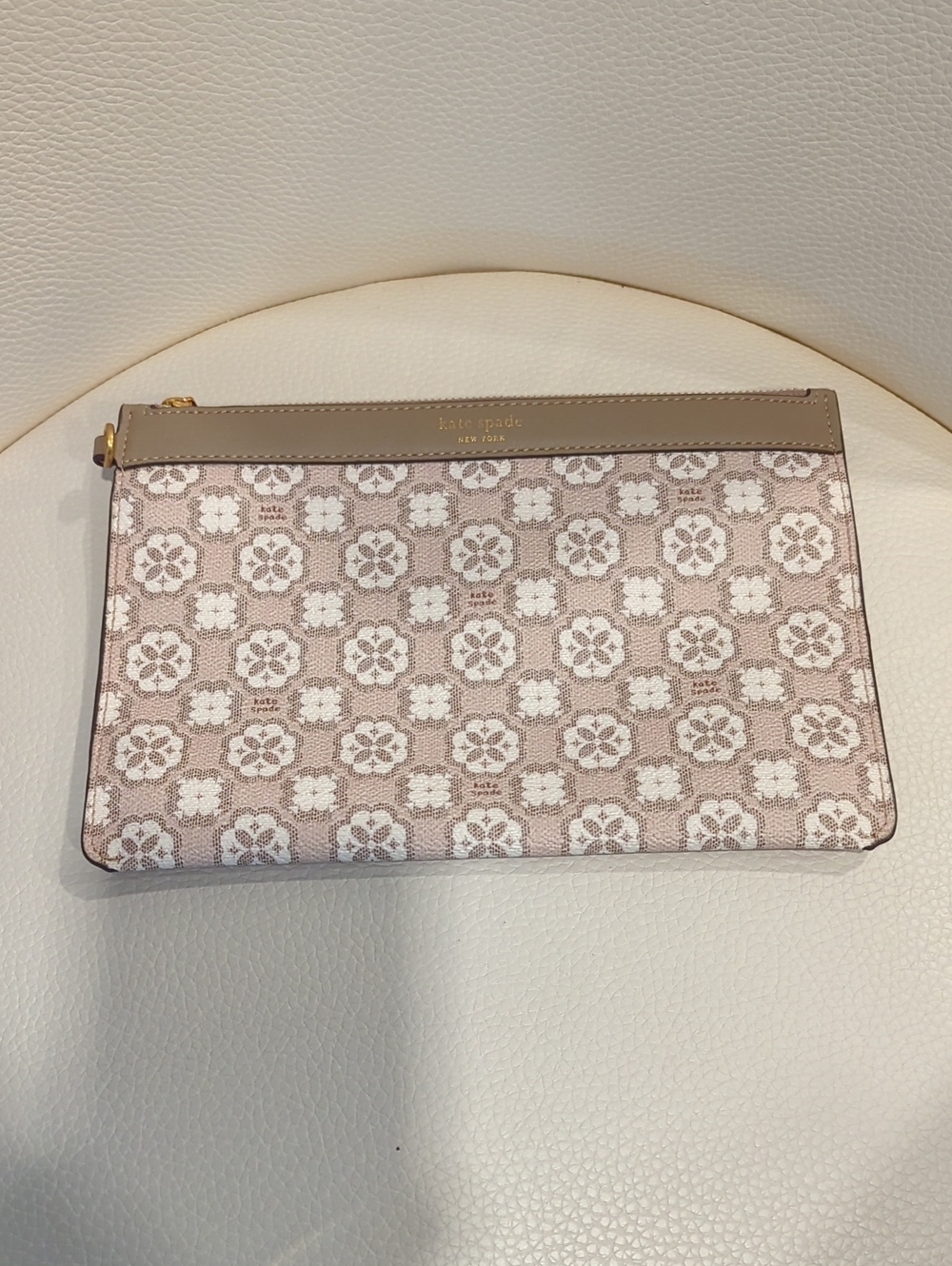 kate spade Floral Jacquard Wristlet